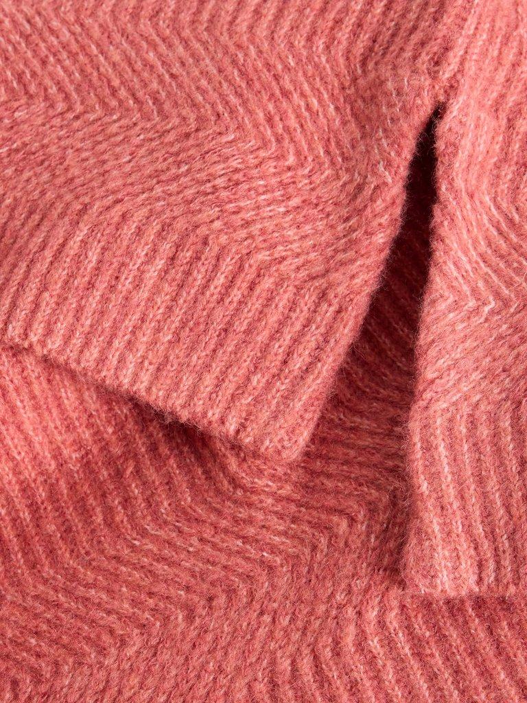 White Stuff Lovely Rib Jumper-White finn