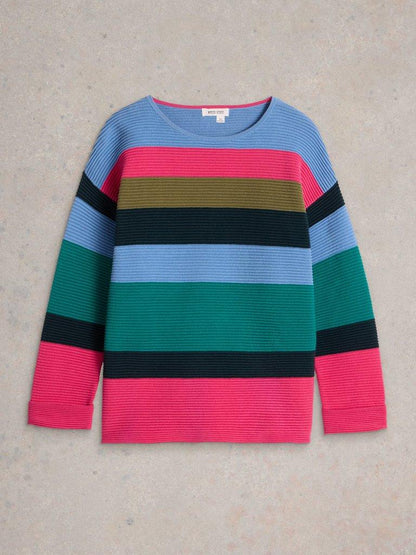 White Stuff Jana Stripe Jumper