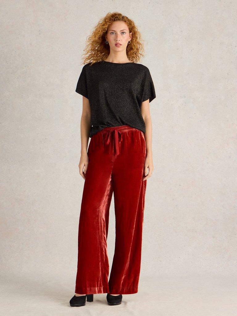 White Stuff Freda Wide Leg Trouser-White finn
