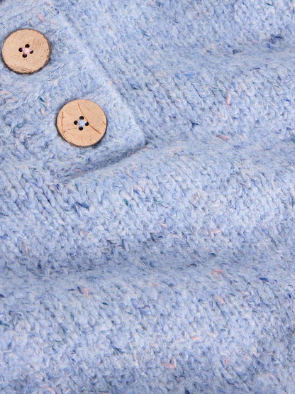 White Stuff Bella Button Jumper Blue