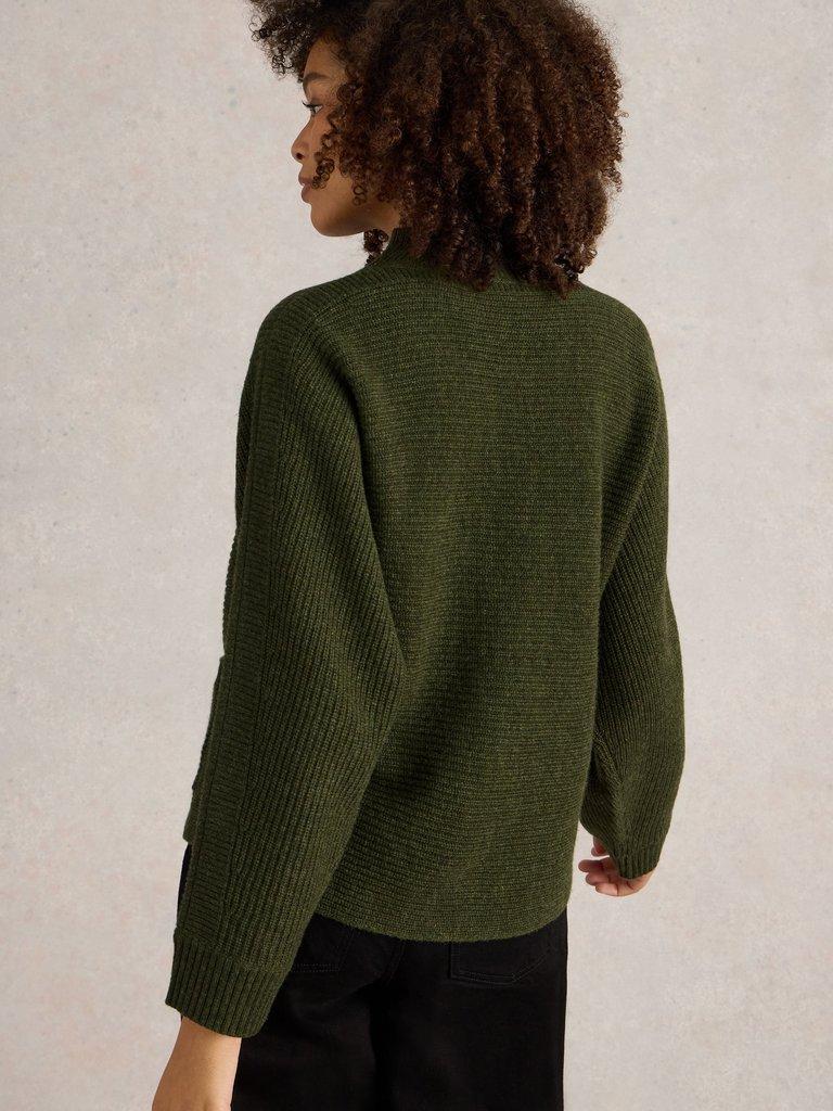 White Stuff Carli High Neck Jumper-White finn