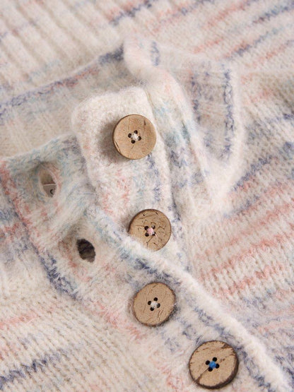 White Stuff Bella Button Jumper - Beige