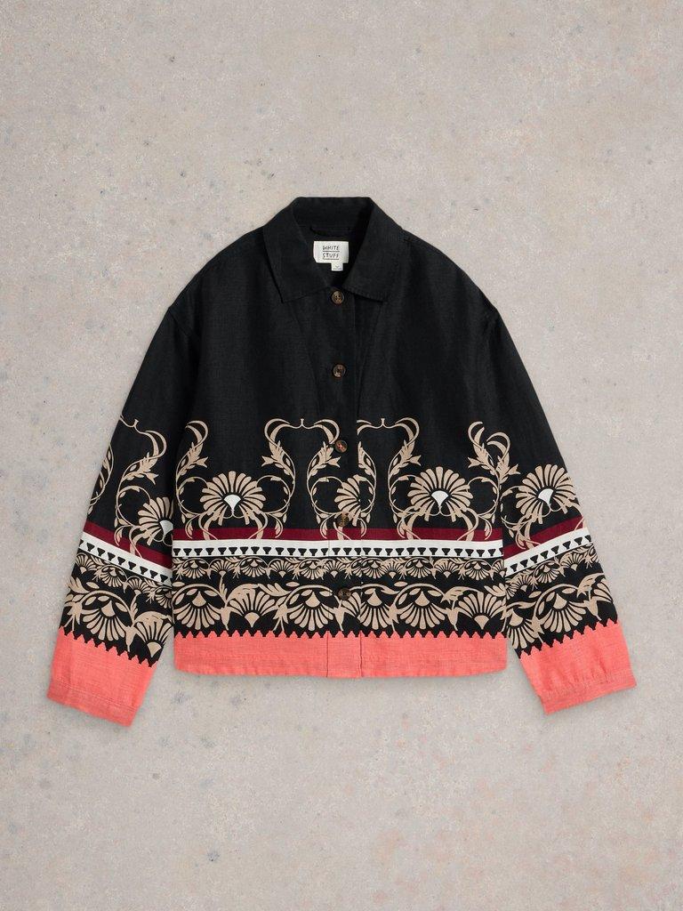 White Stuff Carrie Linen Jacket-Jacket-White finn