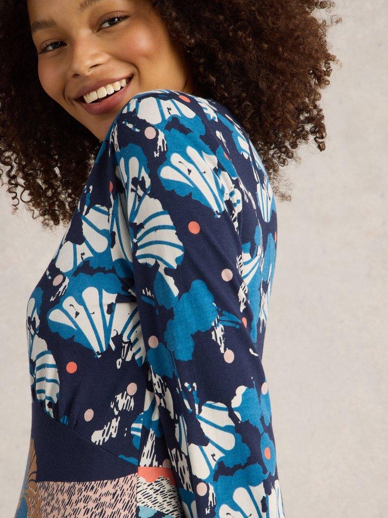 White Stuff Megan Jersey Dress-Dress-White finn