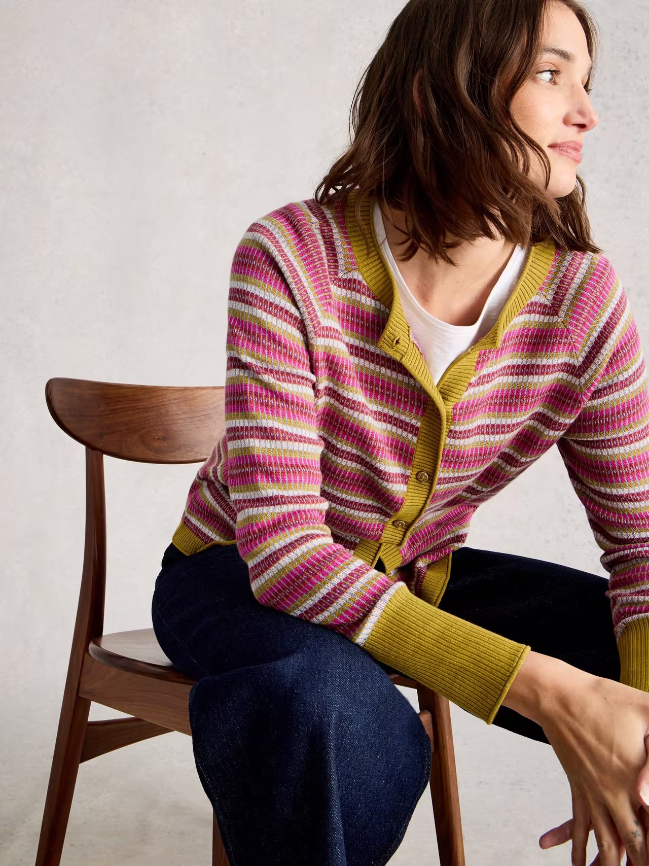 White Stuff Lulu Pattern Cardi