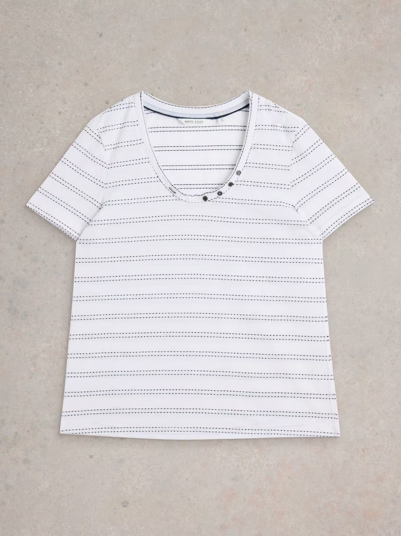 White Stuff Nadia Textured Tee