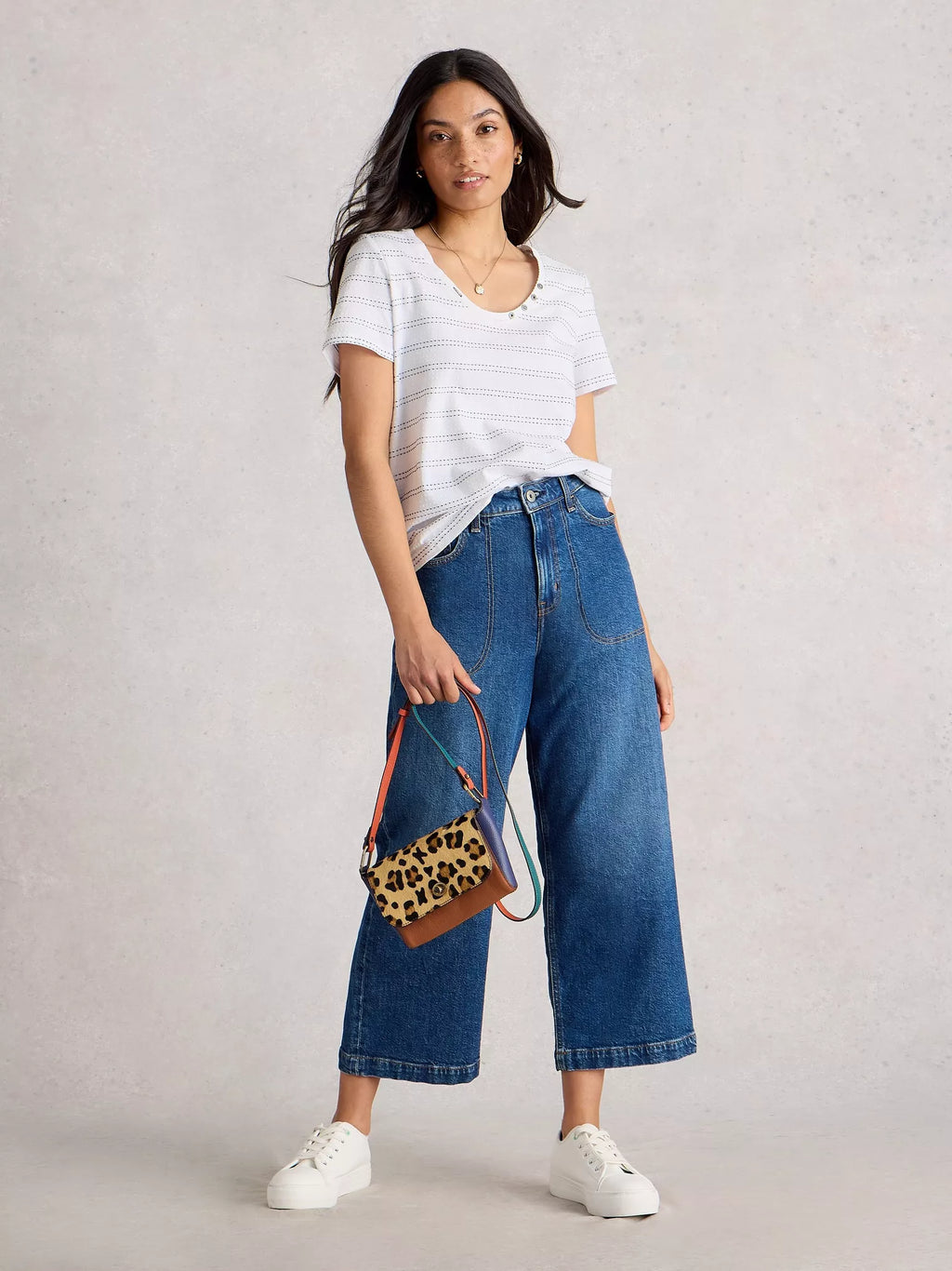 White Stuff Nadia Textured Tee