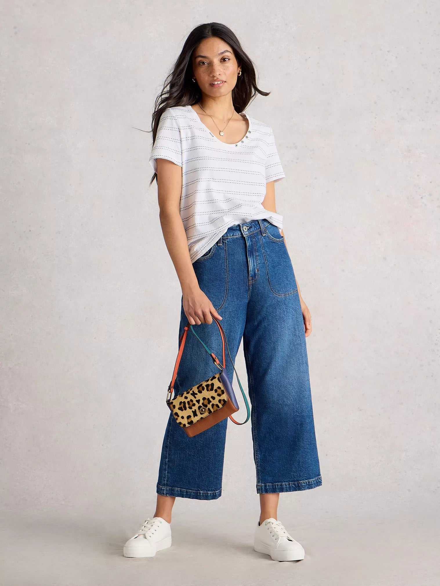 White Stuff Nadia Textured Tee
