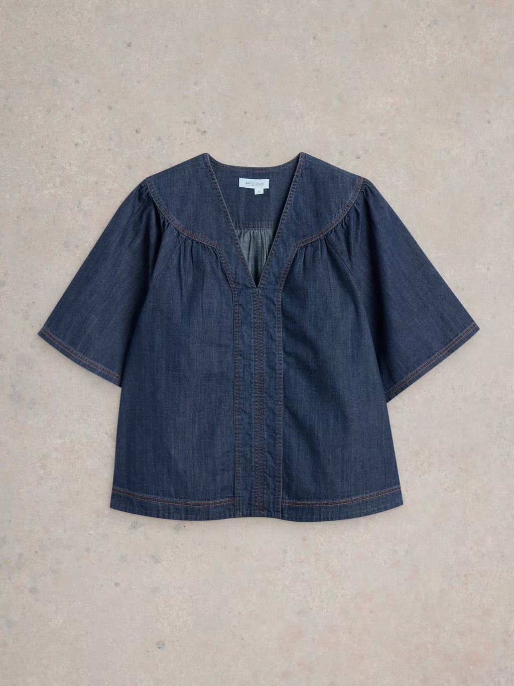White Stuff Leo Denim Top