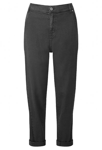 Adini Indra Stretch Twill Trouser - Charcoal