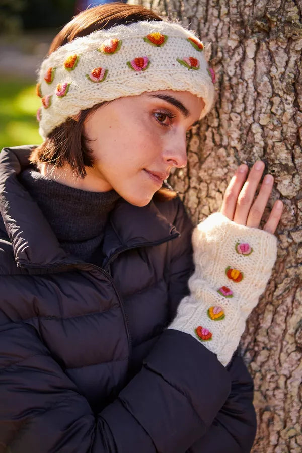 Pachamama Waterford Headband-Accessories-White finn