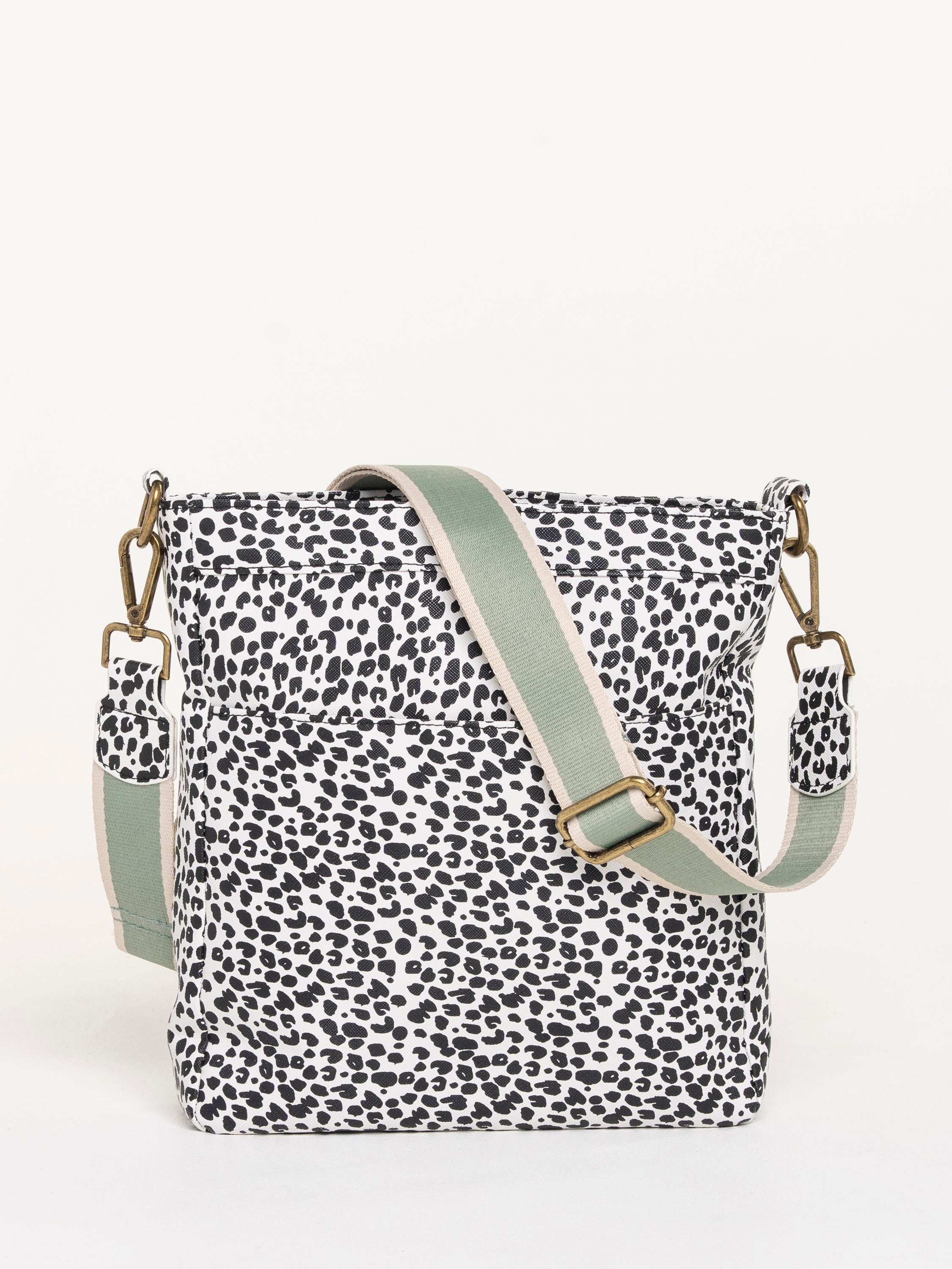 Brakeburn Sierra Spot Cross Body Bag-Brakeburn-White finn