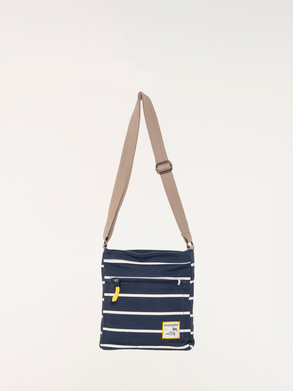 Brakeburn Classic Cross Body Bag-Brakeburn-White finn