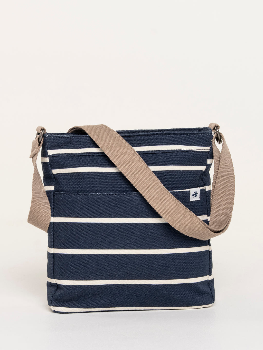 Brakeburn Classic Cross Body Bag-Brakeburn-White finn