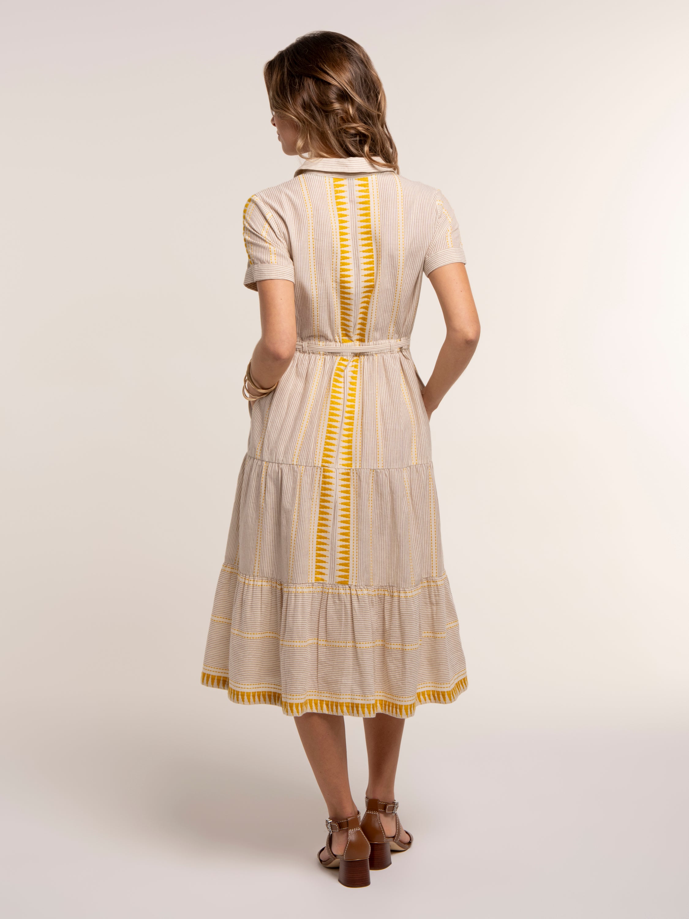 Brakeburn Palmira Dress-Brakeburn-White finn