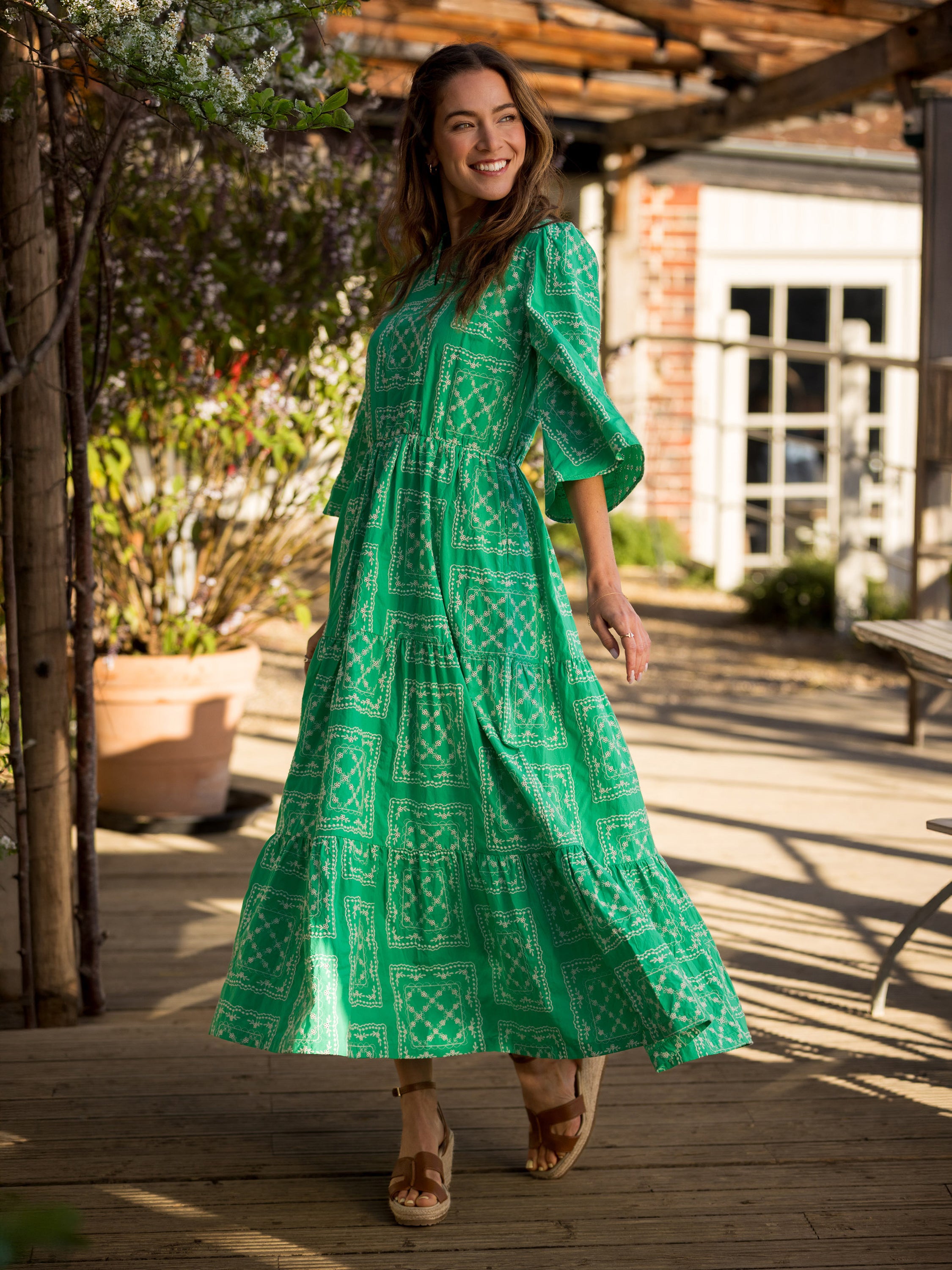 Brakeburn Clarisa Dress-Brakeburn-White finn