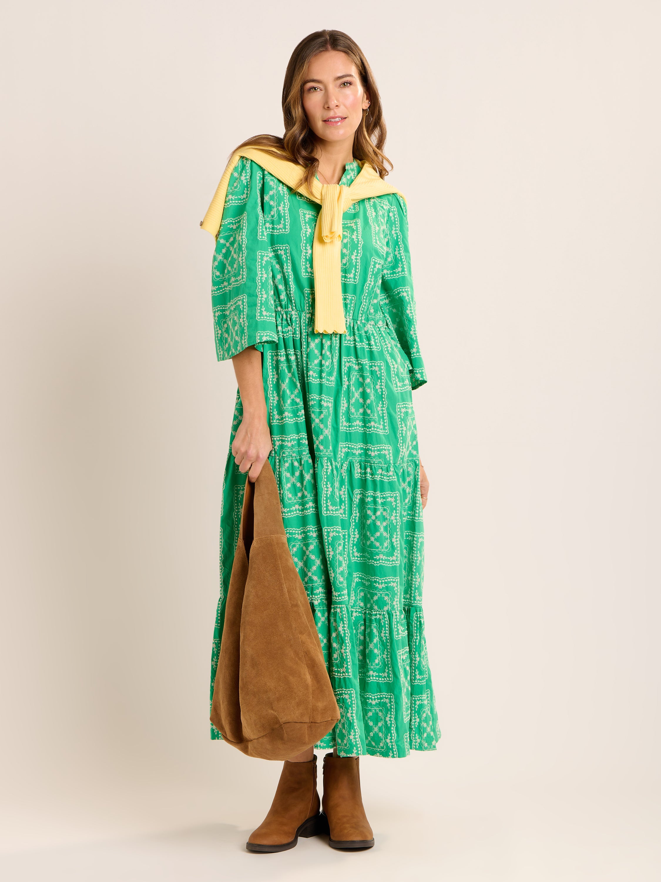 Brakeburn Clarisa Dress-Brakeburn-White finn