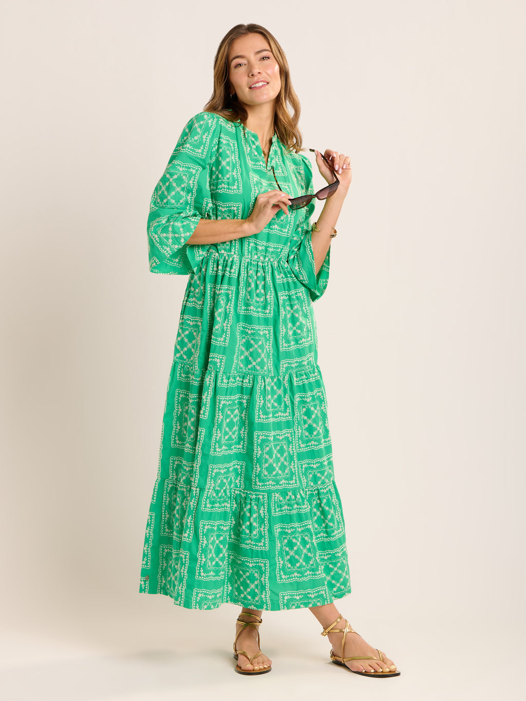 Brakeburn Clarisa Dress-Brakeburn-White finn