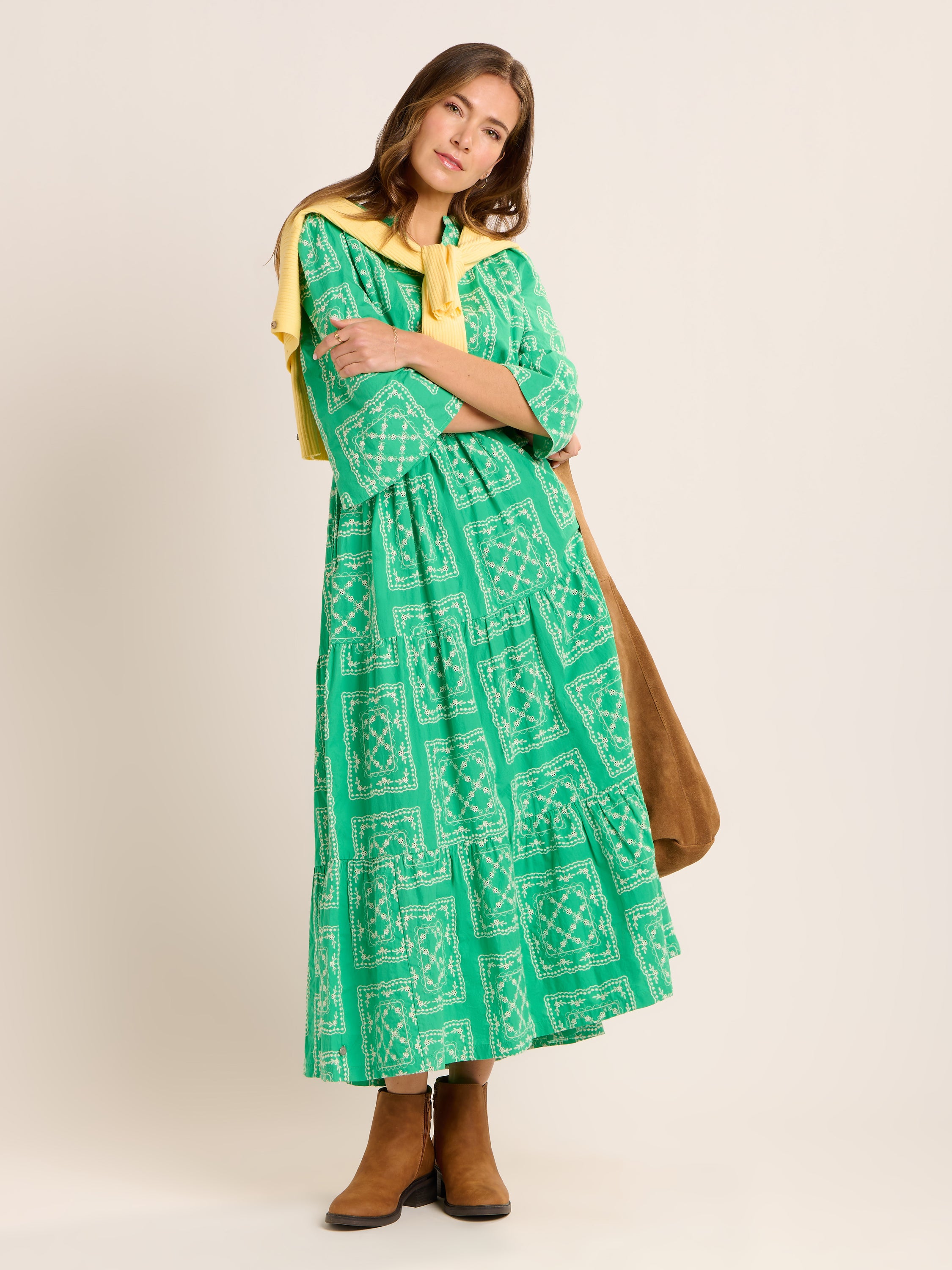 Brakeburn Clarisa Dress-Brakeburn-White finn