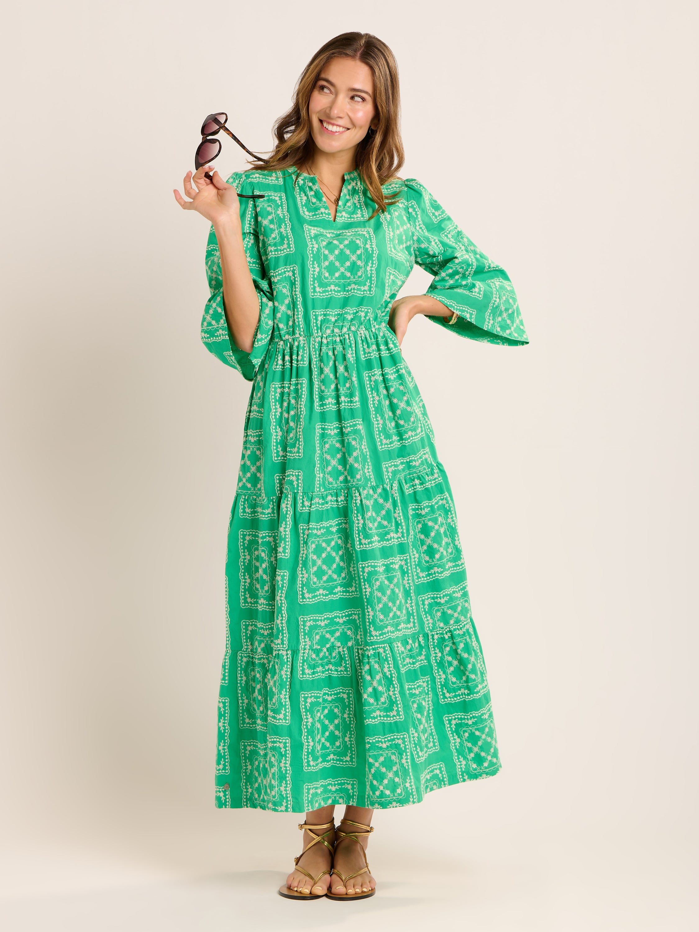Brakeburn Clarisa Dress-Brakeburn-White finn