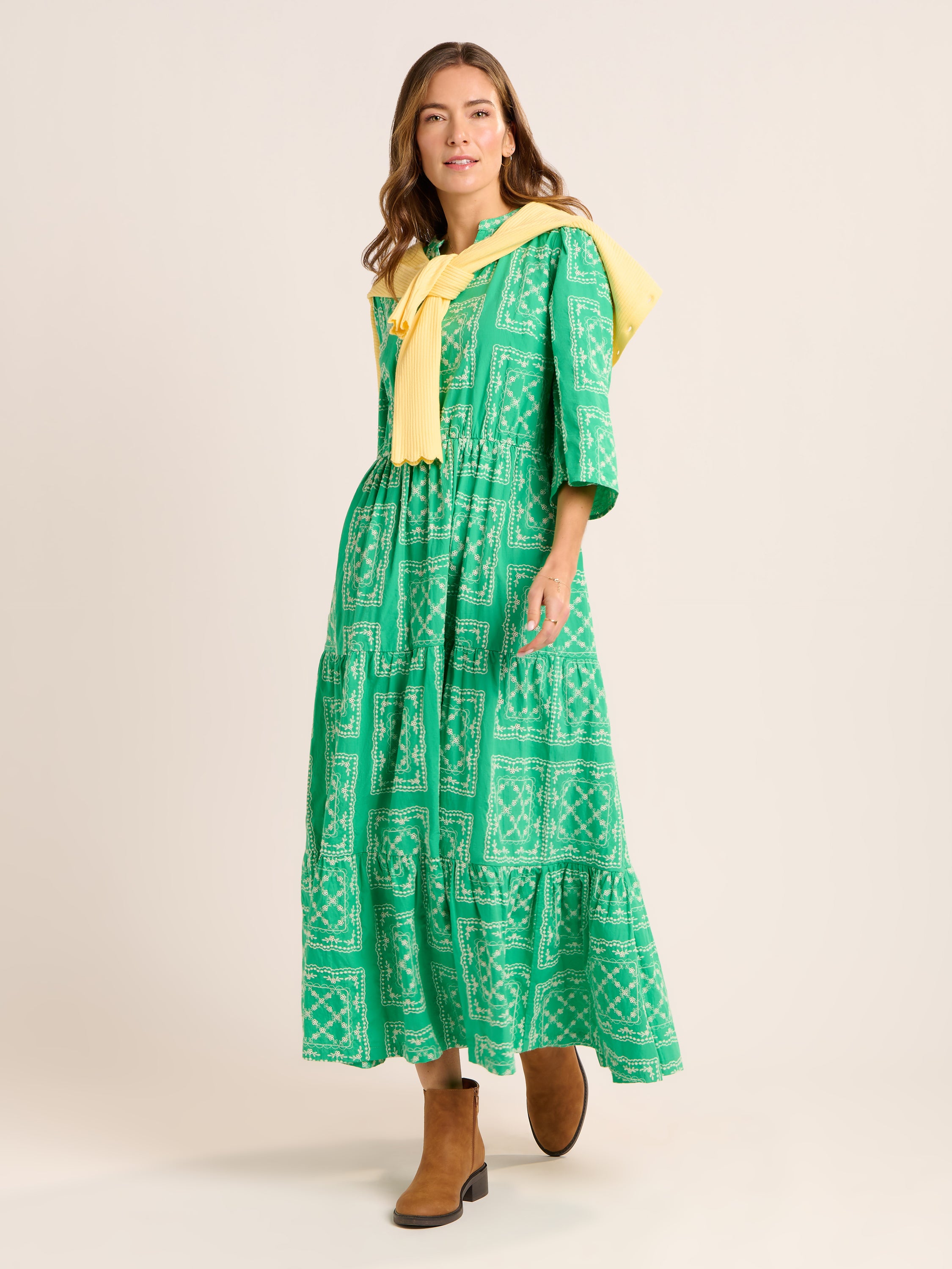 Brakeburn Clarisa Dress-Brakeburn-White finn