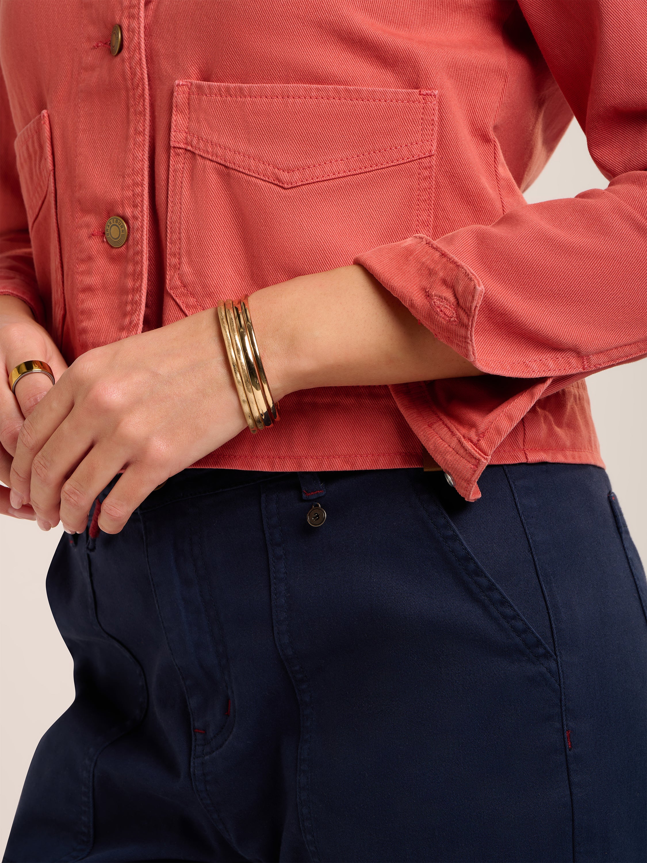 Brakeburn Juana Jacket-Brakeburn-White finn