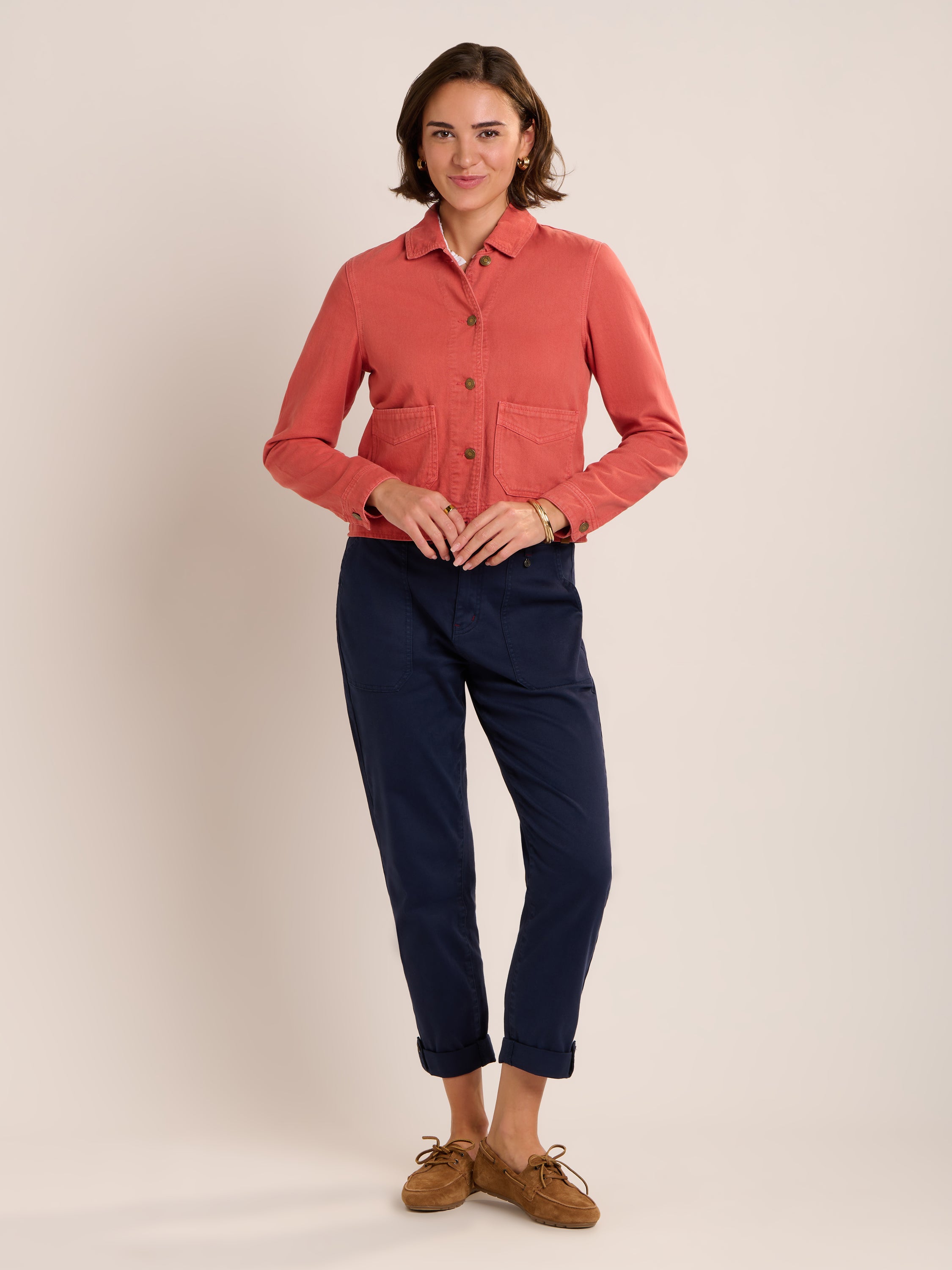 Brakeburn Juana Jacket-Brakeburn-White finn