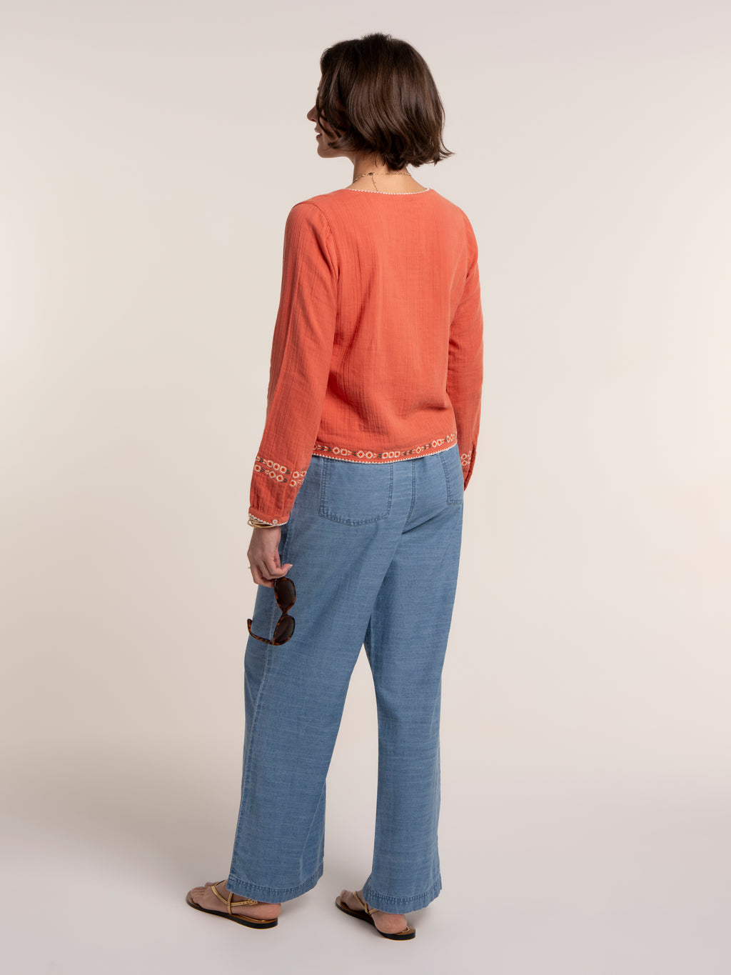 Brakeburn Leia Jacket-Brakeburn-White finn