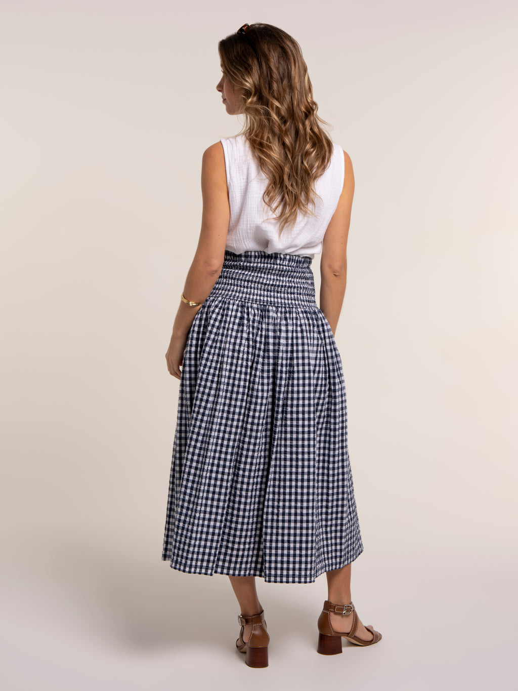 Brakeburn Teresa Skirt-Brakeburn-White finn