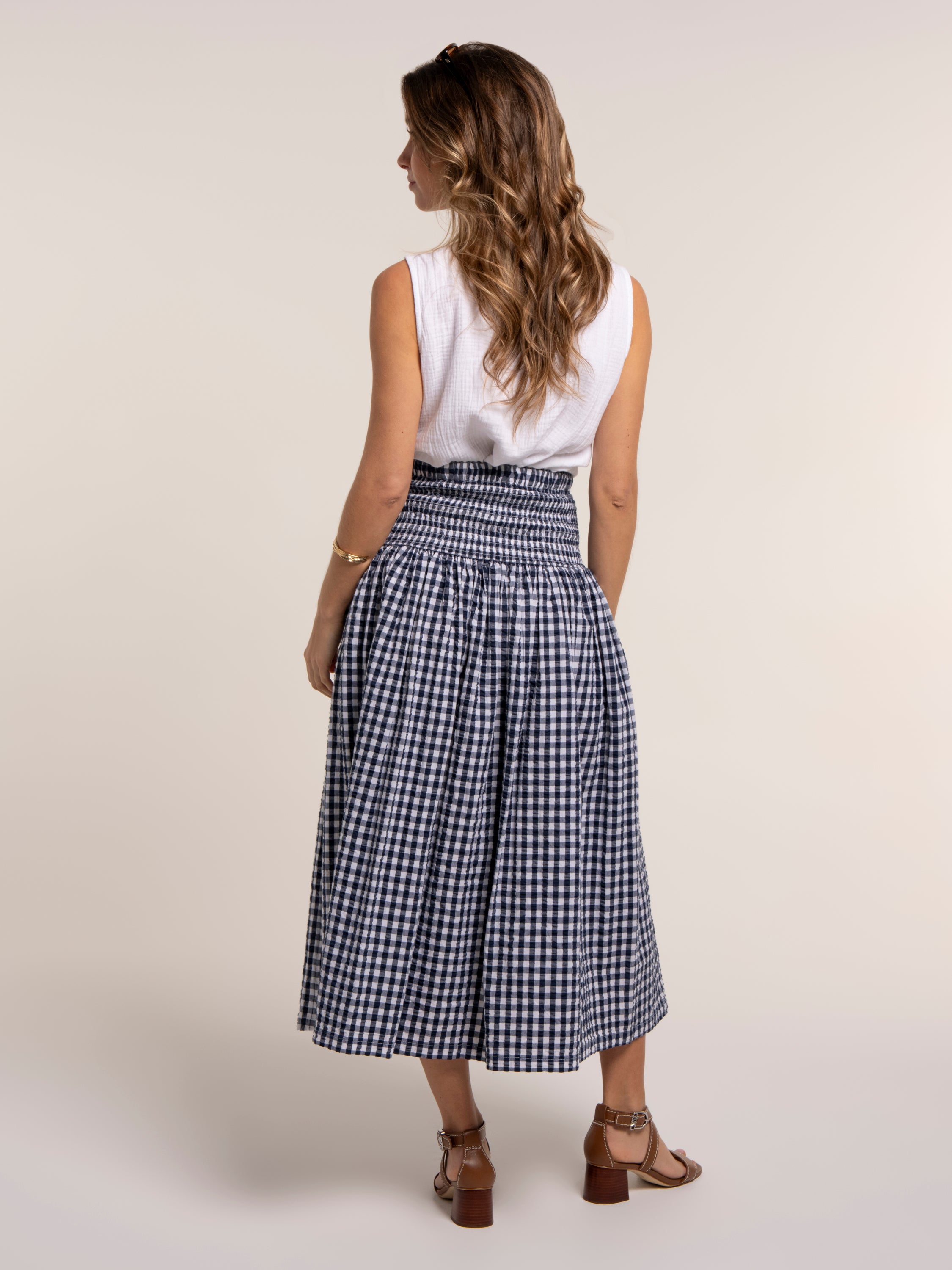 Brakeburn Teresa Skirt-Brakeburn-White finn