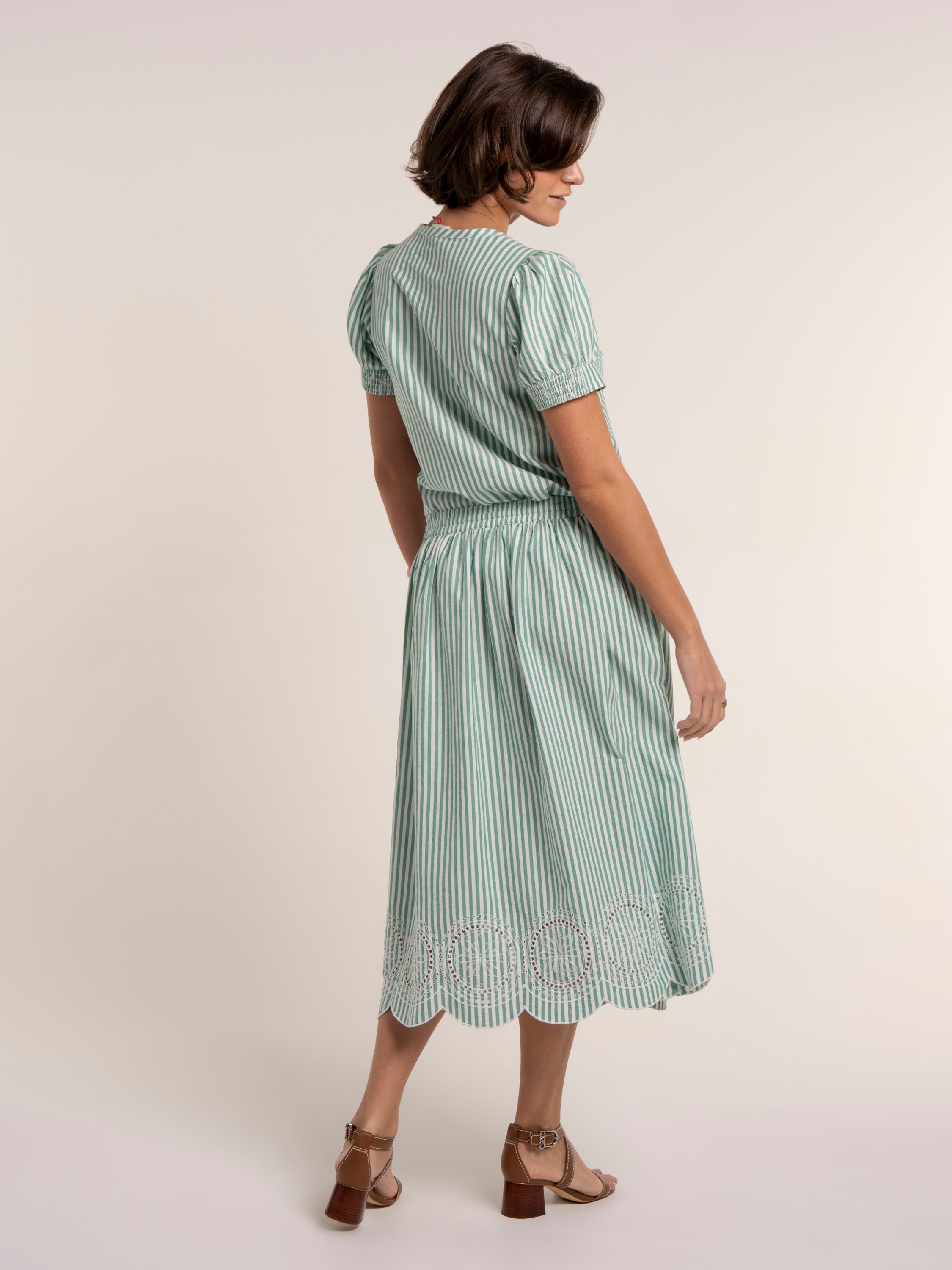 Brakeburn Hannah Skirt-Brakeburn-White finn