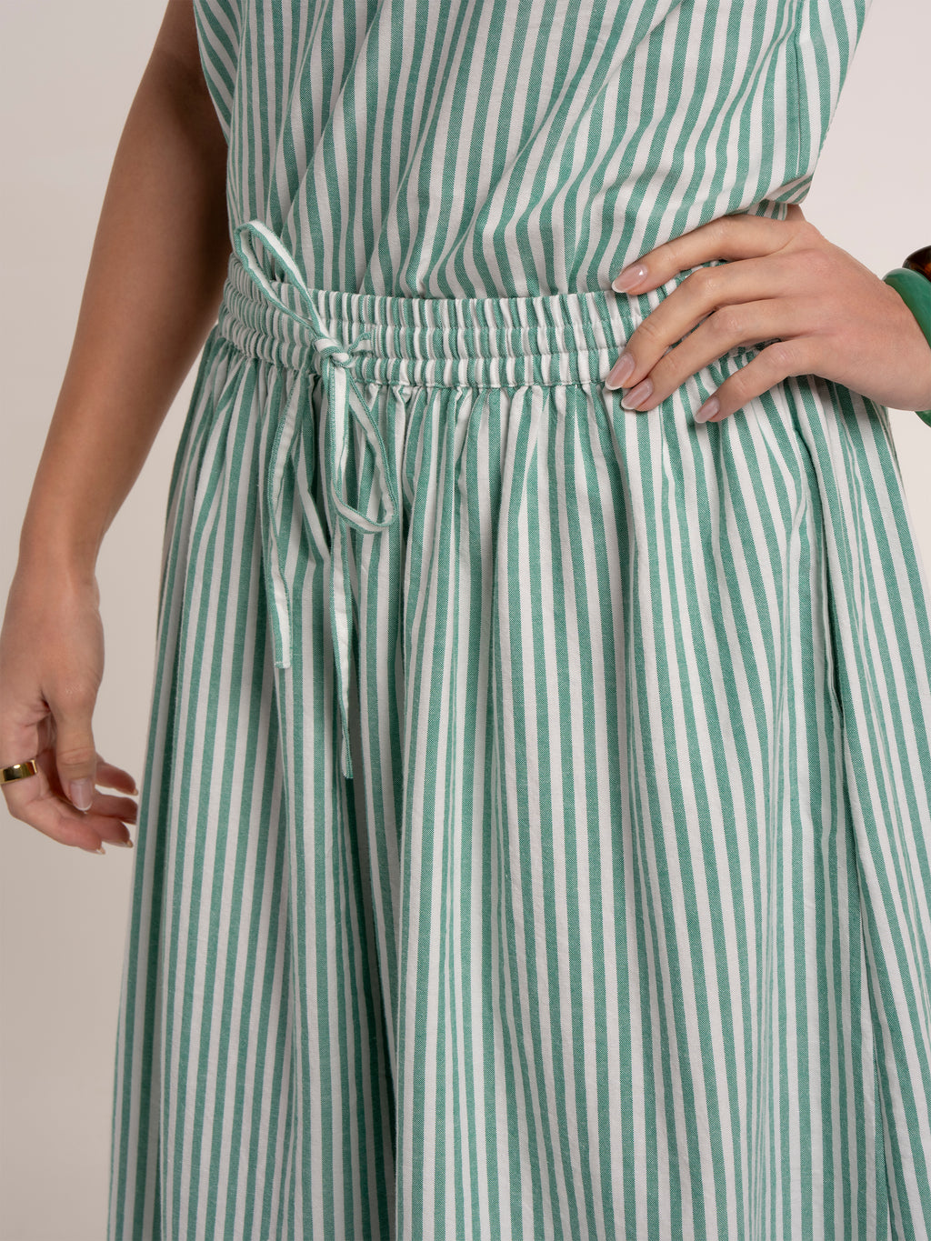 Brakeburn Hannah Skirt-Brakeburn-White finn