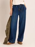 Brakeburn Tayanna Trousers-Brakeburn-White finn