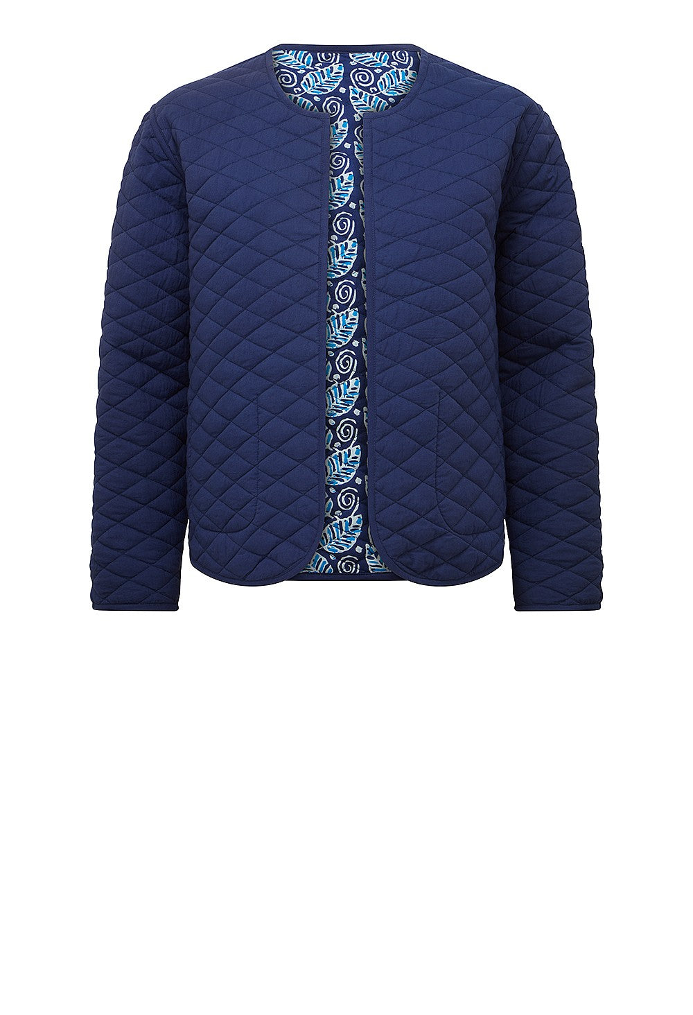 Adini Aisha Reversible Jacket-White finn