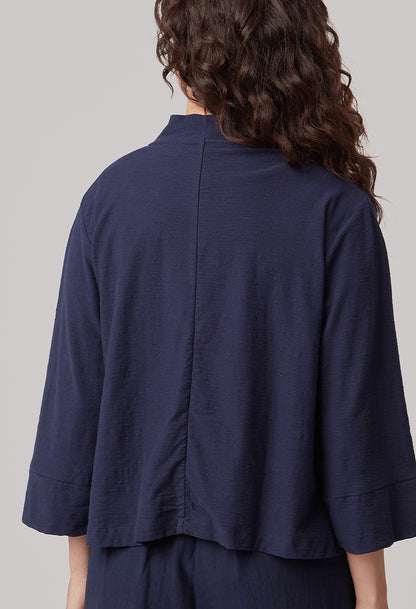Adini Sula Cotton Jacket-White finn