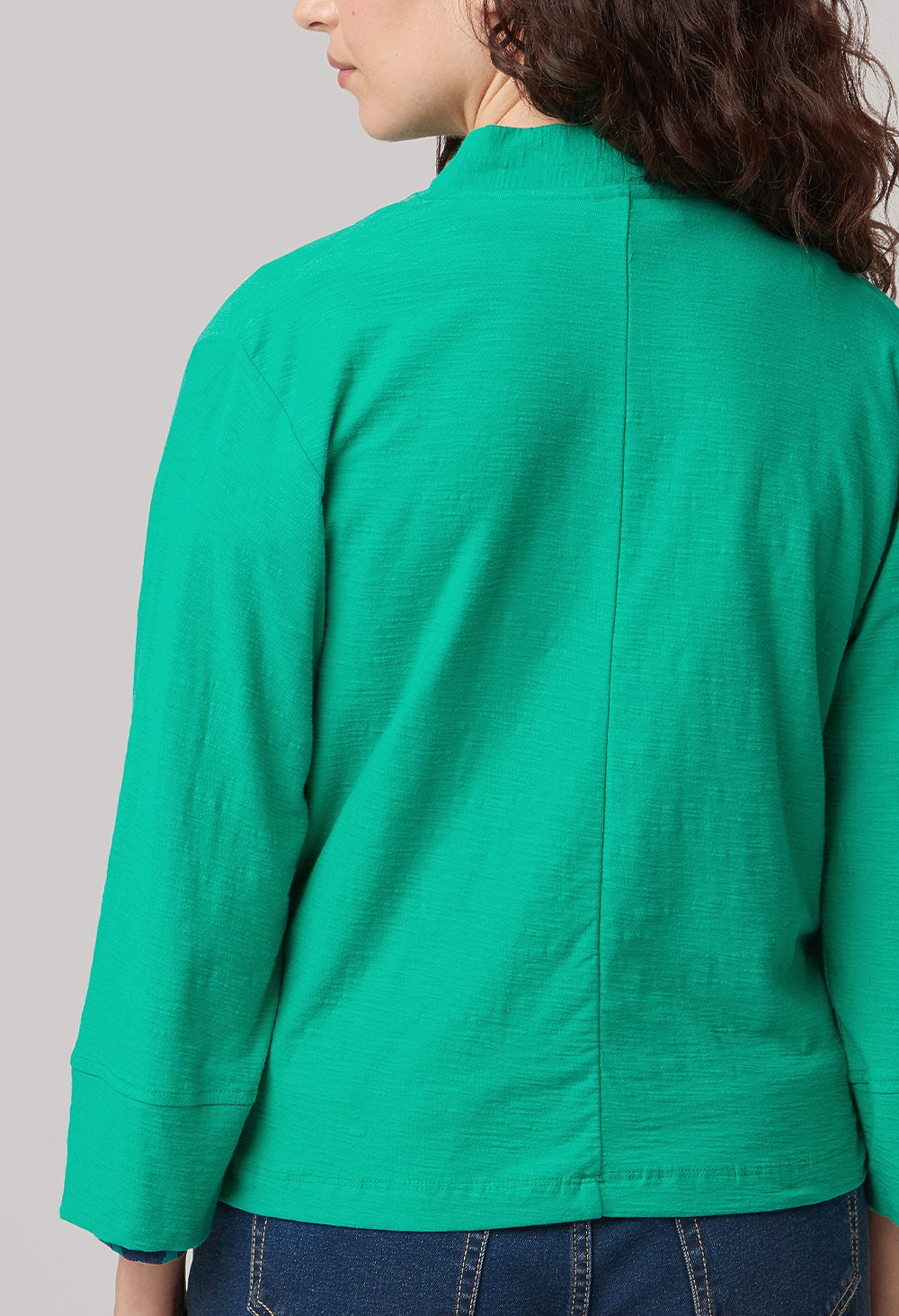 Adini Sula Cotton Jacket-White finn