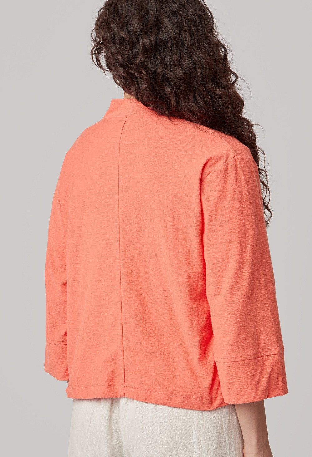 Adini Sula Cotton Jacket-White finn