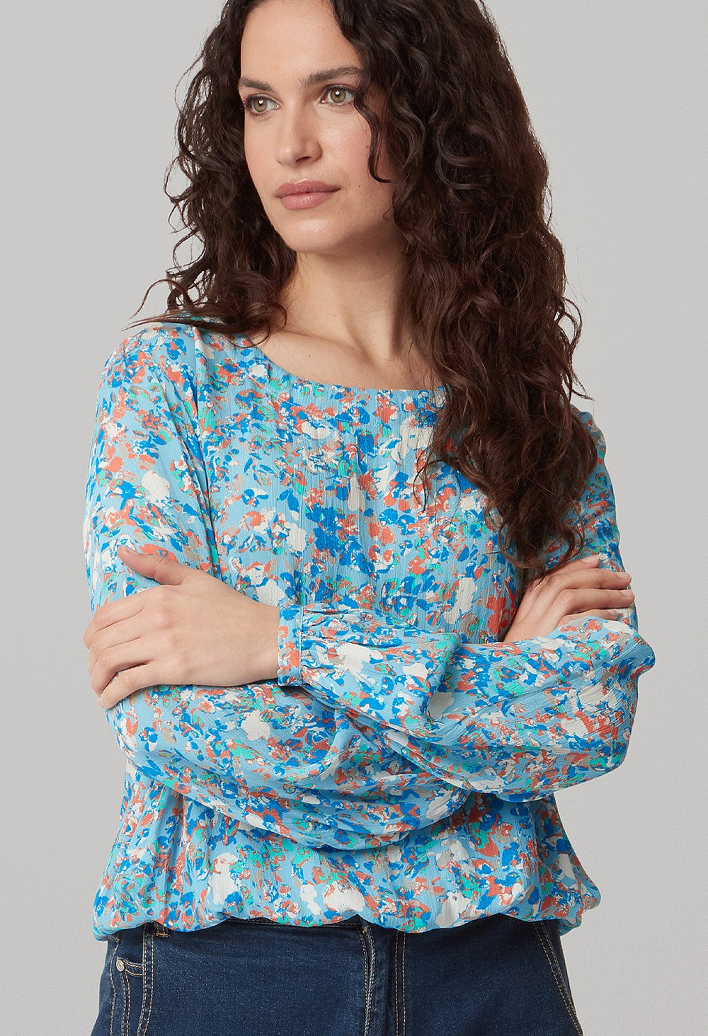 Adini Babel Top-White finn