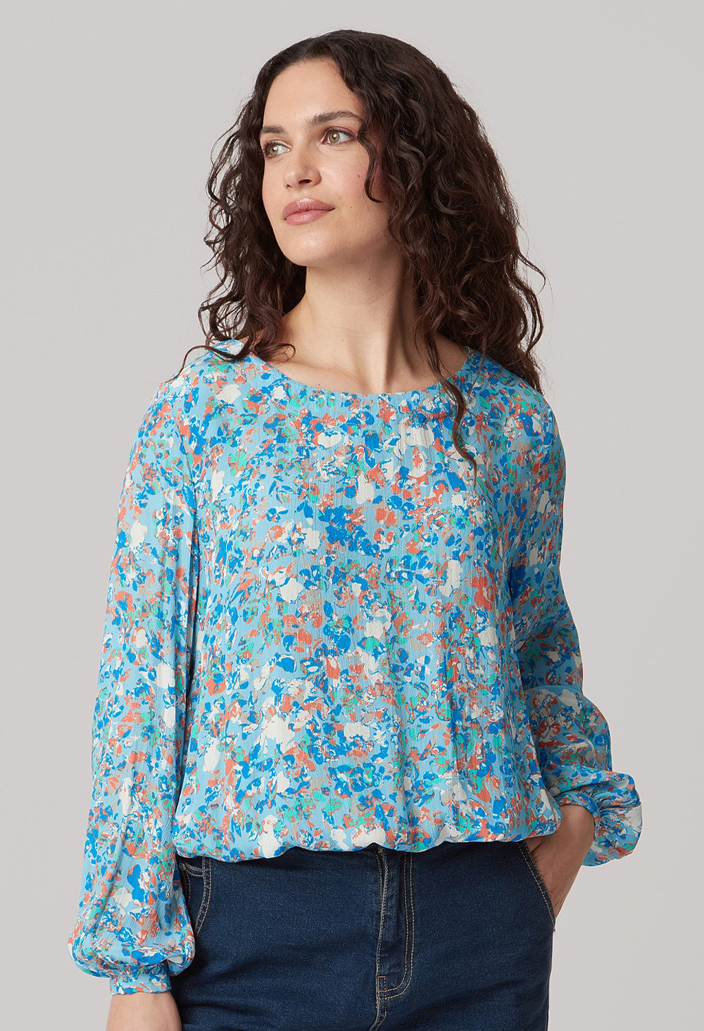 Adini Babel Top-White finn