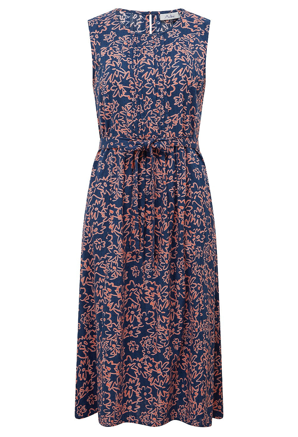 Adini Connie Dress-White finn