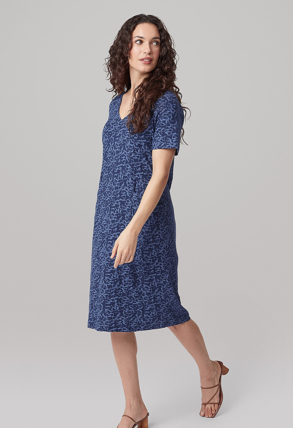 Adini Samira Dress-White finn