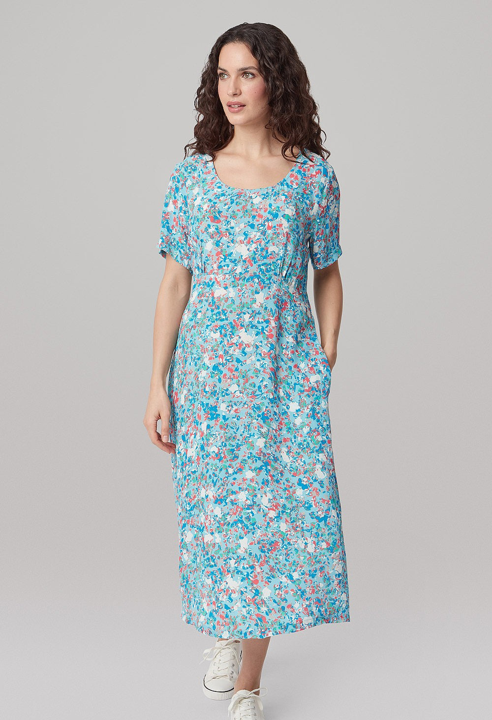 Adini Alcor Dress-White finn