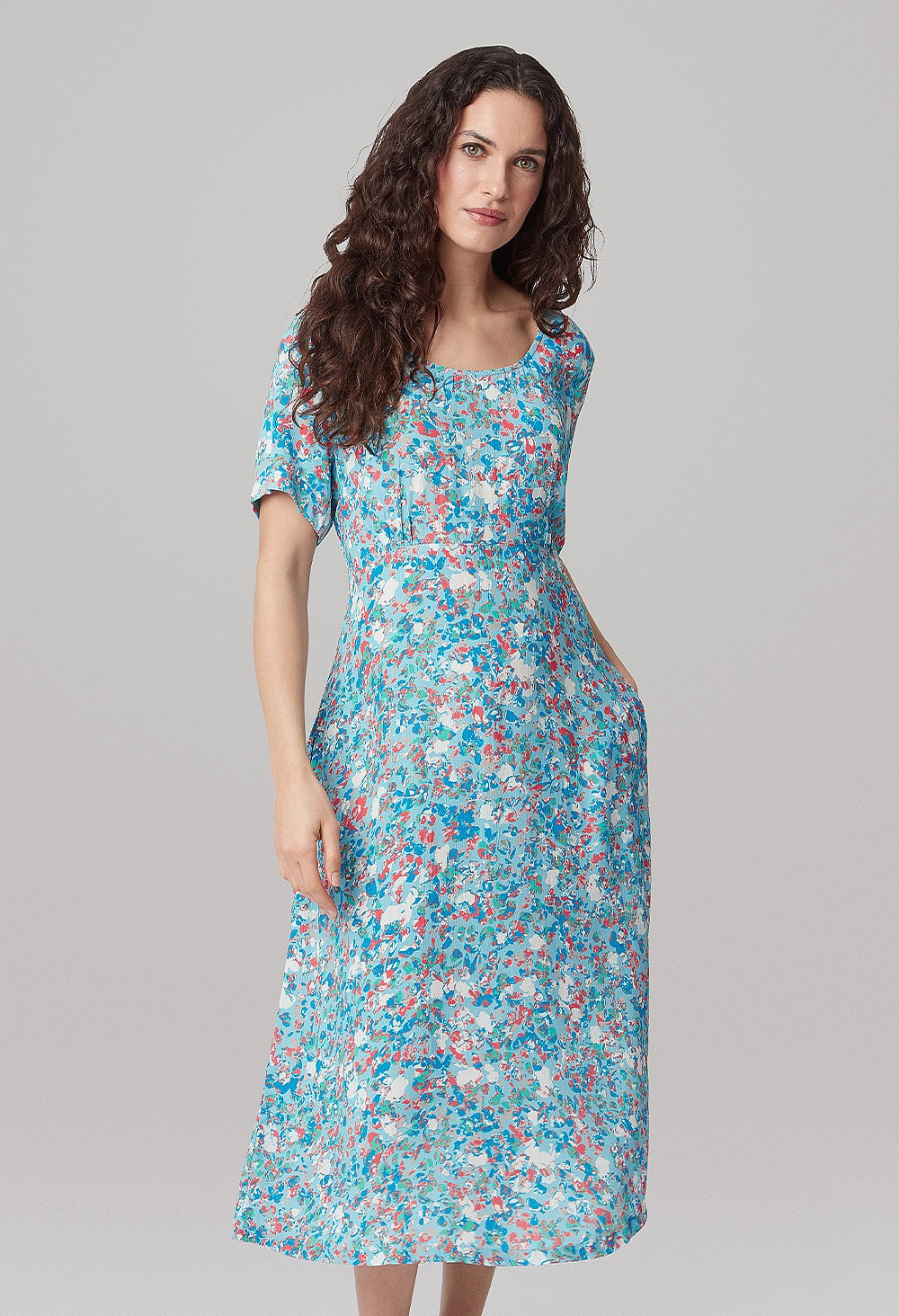 Adini Alcor Dress-White finn