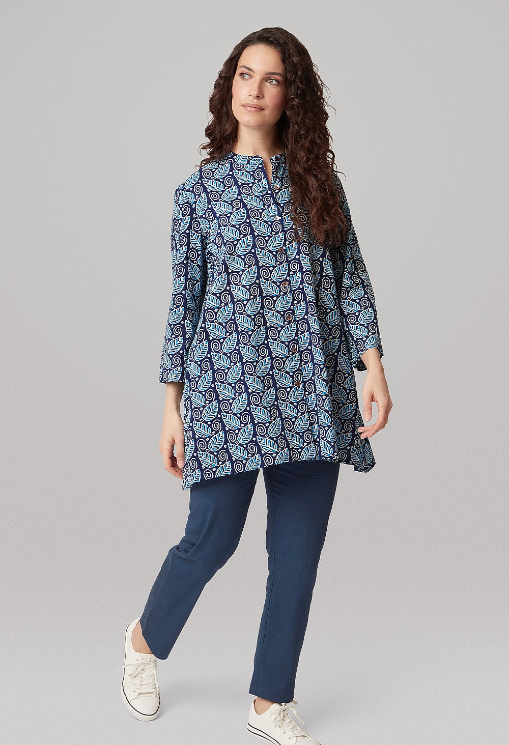 Adini Lucia Tunic-Tunics-White finn