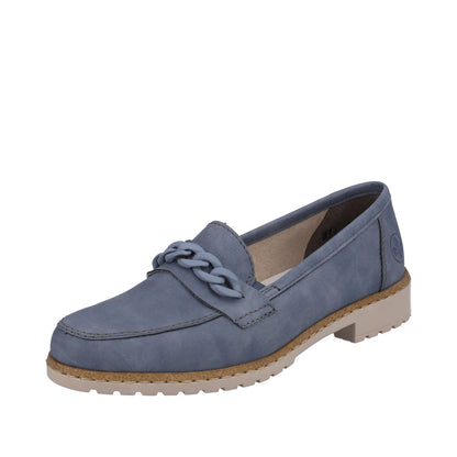 Rieker Blue Loafer 51863