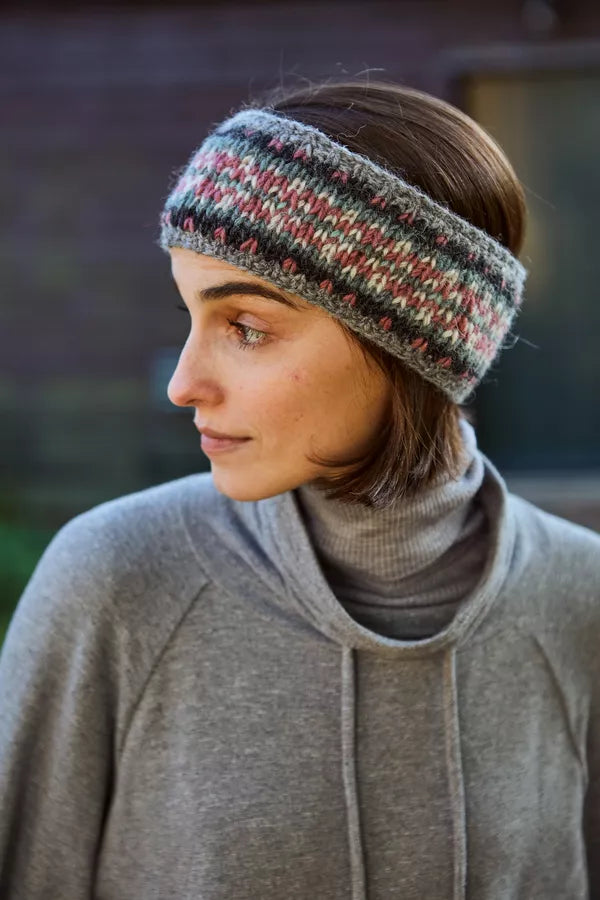 Pachamama Wharfdale Headband-Accessories-White finn