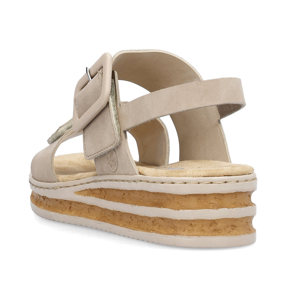 Rieker Biege Sandal 62950
