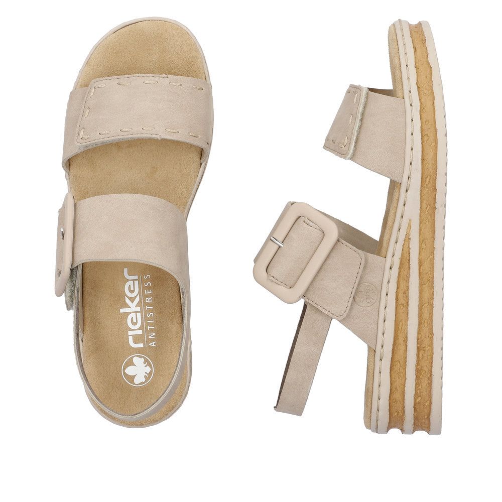 Rieker Biege Sandal 62950