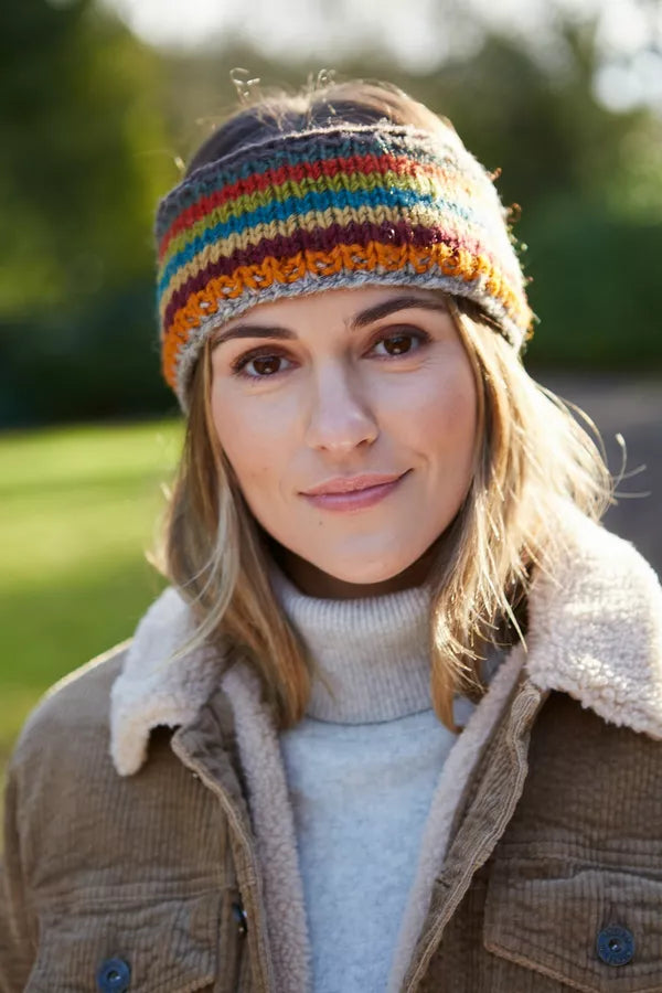 Pachamama Grassington Headband-Accessories-White finn