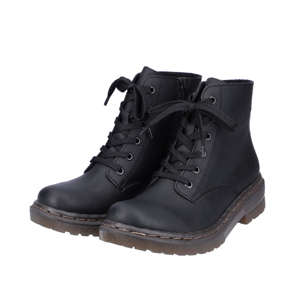 RIEKER 78240 LADIES BOOTS 78240-Footwear-White finn